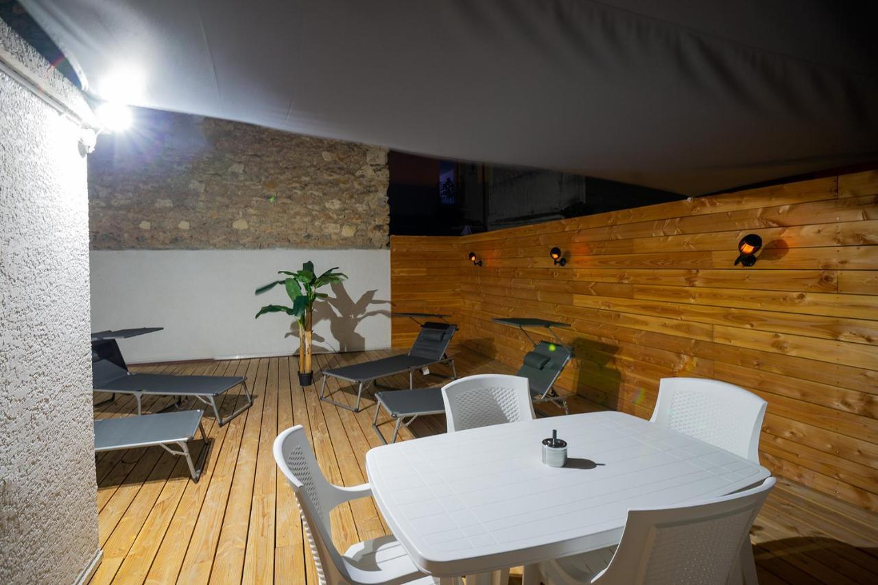 Superbe Appartement A 2 Pas Des Halles, Climatise, Terrasse, Garage Narbonne Luaran gambar